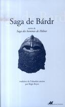 Couverture du livre « Saga de Bárdr ; saga des hommes de Hólmr » de Boyer Régis aux éditions Anacharsis
