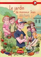 Couverture du livre « Le jardin de monsieur jean / collection rouge / biblio ludo » de Bouquin/Grebil aux éditions Pemf