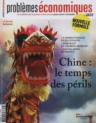 Couverture du livre « PROBLEMES ECONOMIQUES N.3037 ; la chine » de Problemes Economiques aux éditions Documentation Francaise