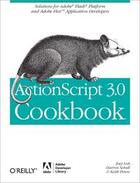 Couverture du livre « ActionScript 3.0 cookbook » de Joey Lott aux éditions O Reilly