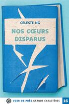 Couverture du livre « Nos coeurs disparus » de Celeste Ng aux éditions Voir De Pres