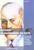 Couverture du livre « Comment se psychanalyser soi-meme » de Andree Roberti aux éditions De Vecchi