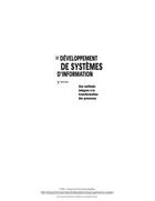 Couverture du livre « Le développement de systèmes d'information ; une méthode intégrée à la transformation des processus (3e édition) » de S Rivard et Talbot aux éditions Pu De Quebec