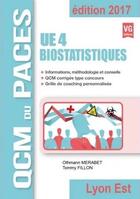 Couverture du livre « QCM du Paces ; UE4, biostatistiques ; Lyon est » de Othmann Merabet et Tommy Fillon aux éditions Vernazobres Grego