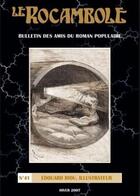 Couverture du livre « Rocambole 41 » de  aux éditions Encrage