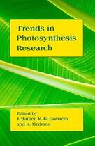 Couverture du livre « Trends in photosynthesis research » de Barber aux éditions Intercept