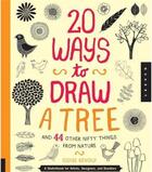 Couverture du livre « 20 ways to draw a tree » de Eloise Renouf aux éditions Quarry