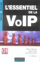 Couverture du livre « L'essentiel de la voip (2e édition) » de Hersent/Gurle/Petit aux éditions Dunod