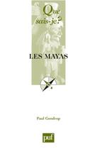 Couverture du livre « Les mayas (8e édition) (8e édition) » de Paul Gendrop aux éditions Que Sais-je ?