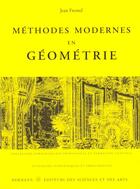 Couverture du livre « Methodes Modernes En Geometrie » de Fresnel Jean aux éditions Hermann