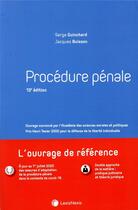 Couverture du livre « Procédure pénale (13e édition) » de Jacques Buisson et Serge Guinchard aux éditions Lexisnexis