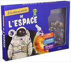 Couverture du livre « À la découverte de l'espace » de Thomas Tessier et Adele Pedrola aux éditions Philippe Auzou