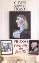 Couverture du livre « Picasso portraits de famille » de Widmaier Picass aux éditions Ramsay