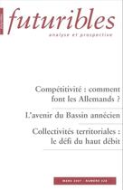 Couverture du livre « Compétitivité : comment font les Allemands ? » de Michaux/Brun/Pacini aux éditions Futuribles