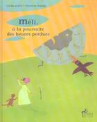 Couverture du livre « Meli a la poursuite des heures perdues » de Cecile Gayte aux éditions Le Sablier