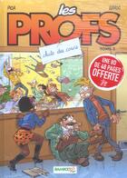 Couverture du livre « Les profs T.5 ; chute des cours » de Pic A. et Erroc aux éditions Bamboo