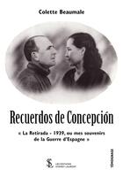 Couverture du livre « Recuerdos de concepción ; 