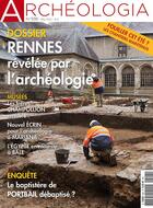 Couverture du livre « Archeologia n 598 - l'archeologie a rennes - mai 2021 » de  aux éditions Archeologia