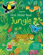 Couverture du livre « First sticker book ; jungle » de Alice Primmer aux éditions Usborne