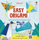 Couverture du livre « Easy origami » de Abigail Wheatley et Teresa Bellon aux éditions Usborne