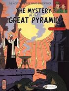 Couverture du livre « Blake et Mortimer t.3 : the mystery of the great pyramid t.2 » de Edgar Pierre Jacobs aux éditions Cinebook