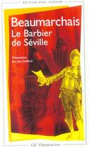 Couverture du livre « Le barbier de Séville » de Pierre-Augustin Caron De Beaumarchais aux éditions Flammarion