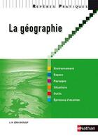 Couverture du livre « La géographie (édition 2012) » de Anne-Marie Gerin-Grataloup aux éditions Nathan