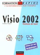 Couverture du livre « Visio 2002 - Notions De Base » de Hepner aux éditions Dunod