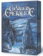 Couverture du livre « Les chevaliers d'Emeraude ; coffret t.1 à t.3 ; vide » de Anne Robillard et Tiburce Oger aux éditions Casterman