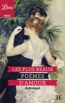 Couverture du livre « Les plus beaux poèmes d'amour ; anthologie » de Marie-Anne Jost aux éditions J'ai Lu