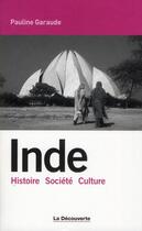 Couverture du livre « L'Inde » de Pauline Garaude aux éditions La Decouverte