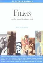 Couverture du livre « Films » de Nicolaus Schroder aux éditions La Martiniere