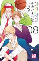 Couverture du livre « Rainbow days t.8 » de Minami Mizuno aux éditions Crunchyroll