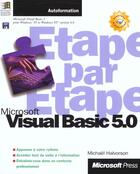 Couverture du livre « Microsoft Visual Bacic 5.0 Etape Par Etape » de Michael Halvorson aux éditions Microsoft Press