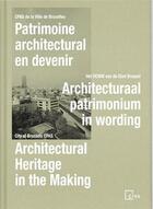 Couverture du livre « Patrimoine architectural en devenir » de Detiffe aux éditions Civa