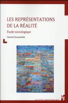 Couverture du livre « Representations de la realite » de Duvauchelle Yan aux éditions Pu De Provence
