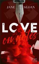 Couverture du livre « Love on notes » de Jane Sloan aux éditions Harpercollins