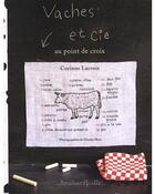 Couverture du livre « Vaches et cie au point de croix » de Lacroix-C aux éditions Marabout