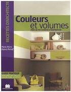 Couverture du livre « Couleurs et volumes ; près de 150 sources d'inspiration » de Marie-Pierre Dubois-Petroff aux éditions Massin