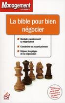 Couverture du livre « La bible pour bien négocier » de  aux éditions Esf Prisma