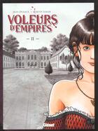 Couverture du livre « Les voleurs d'empires Tome 2 ; fleurs de peau » de Jean Dufaux et Martin Jamar aux éditions Glenat