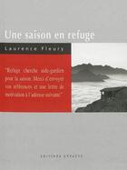 Couverture du livre « Un Ete En Refuge » de Laurence Fleury aux éditions Gypaete