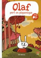 Couverture du livre « Olaf part en pique-nique » de Pep Brocal aux éditions Bang