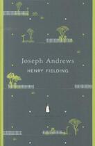 Couverture du livre « Joseph andrews » de Henry Fielding aux éditions Adult Pbs