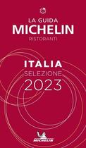 Couverture du livre « Guide Michelin Italia 2023 » de Collectif Michelin aux éditions Michelin