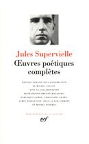 Couverture du livre « Oeuvres poétiques complètes » de Jules Supervielle aux éditions Gallimard