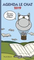 Couverture du livre « Le chat ; mini agenda (édition 2019) » de Philippe Geluck aux éditions Casterman