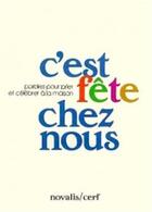 Couverture du livre « C'est fete chez nous » de Dufresne Pierre aux éditions Cerf