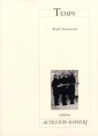 Couverture du livre « Temps » de Mouawad Wajdi aux éditions Actes Sud-papiers