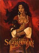 Couverture du livre « Le scorpion T.3 ; la croix de pierre » de Stephen Desberg et Enrico Marini aux éditions Dargaud